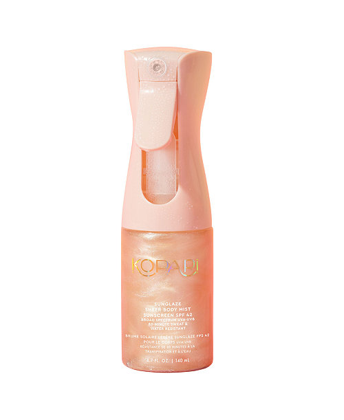 Sunglaze Sheer Body Mist Sunscreen SPF 42, 4.7 oz.