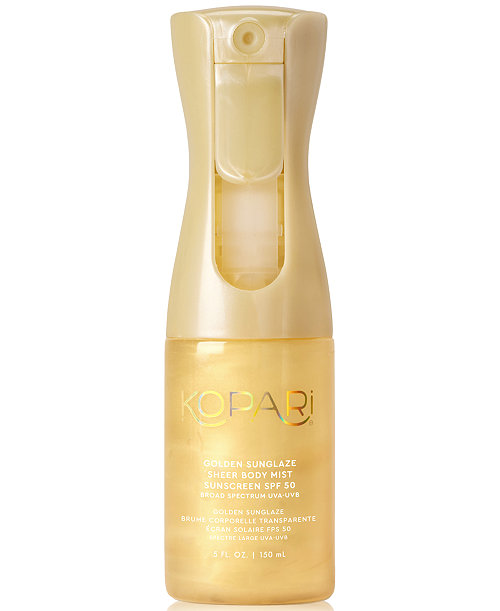 Golden Sunglaze Sheer Body Mist Sunscreen SPF 50