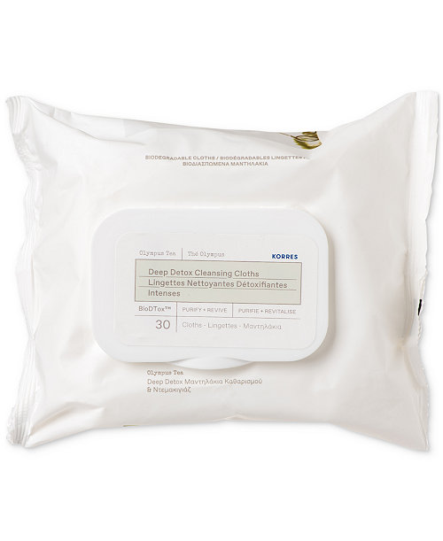 Olympus Tea Deep Detox Cleansing Cloths