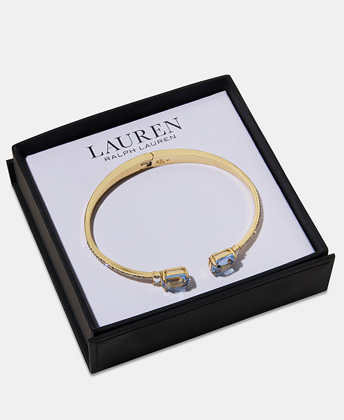 Crystal Stone Cuff Bracelet