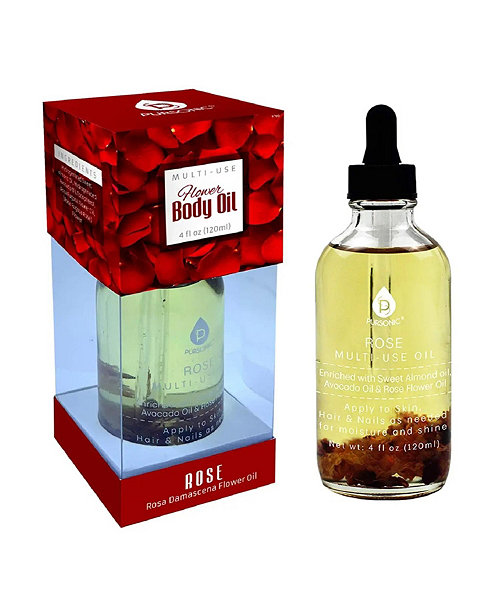 Rose flower Multi Use Body Oils 4 Oz