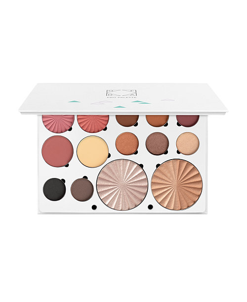 Bronzed shades with pink pop