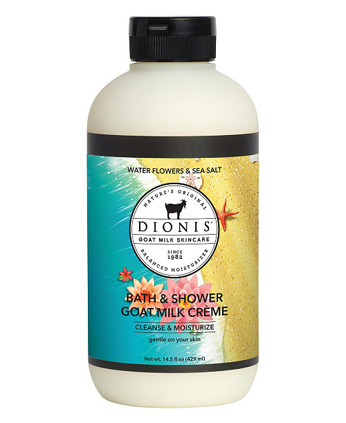 Goat Milk Water Flowers Sea Salt Bath and Shower Creme