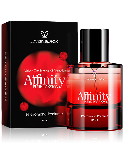 Black Affinity Pure Passion Pheromone Perfume, 1.7 oz.