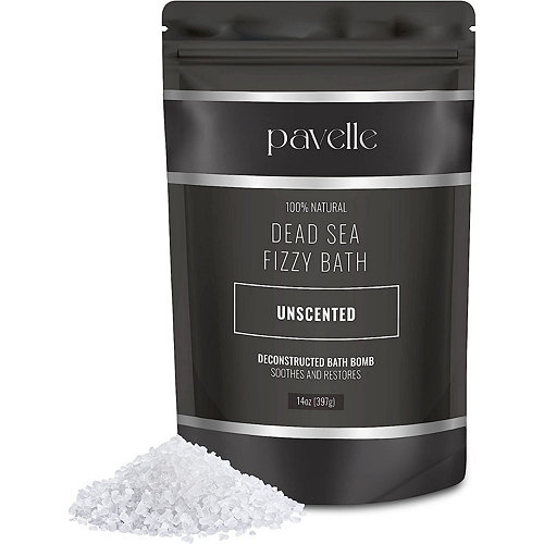 Dead Sea Fizzy Bath, Sea Salt Bath Fizz, Unscented