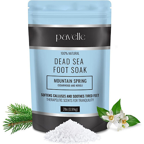 Foot Salts for Foot Bath, Dead Sea Salt Spa, Mountain Spring