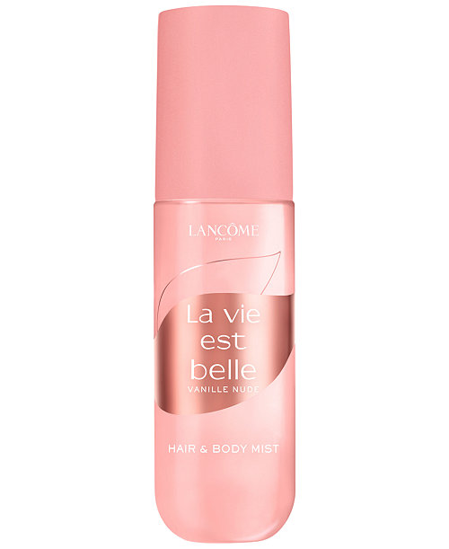 La vie est belle Vanille Nude Hair and Body Mist, Macy's Exclusive