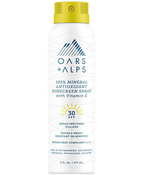 100% Mineral Antioxidant Sunscreen Spray SPF 30, 6 oz.