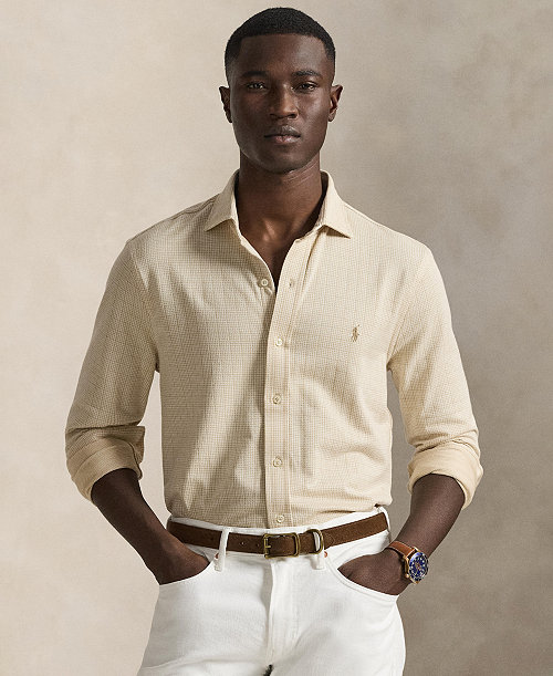 Glen Plaid-sand Dune/white