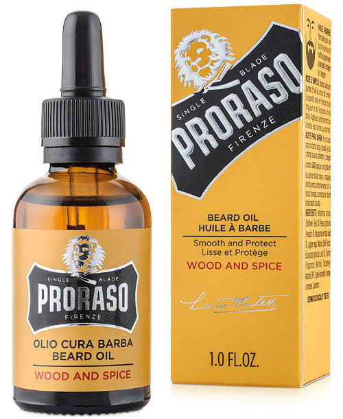 Beard Oil - Wood & Spice Scent, 1 oz.