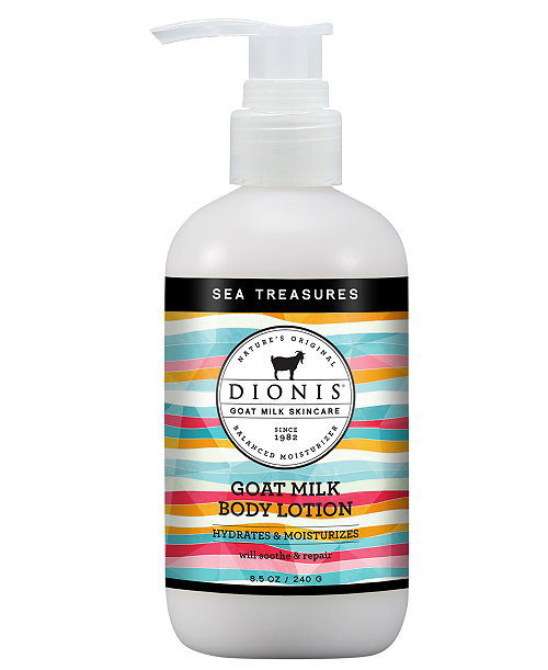 Goat Milk Body Lotion - Sea Treasures, 8.5 oz.