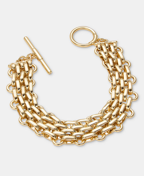 Rolo Chain Statement Flex Bracelet