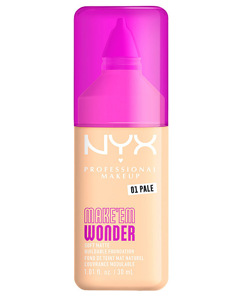 Make ‘Em Wonder Foundation with Hyaluronic Acid, 24H Wear,  1.01 fl oz