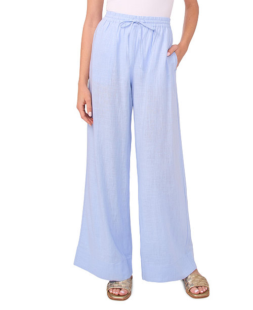 Women's Wide Leg with Drawcord Casual Pants