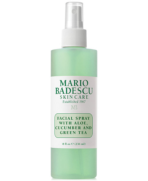 Facial Spray With Aloe, Cucumber & Green Tea