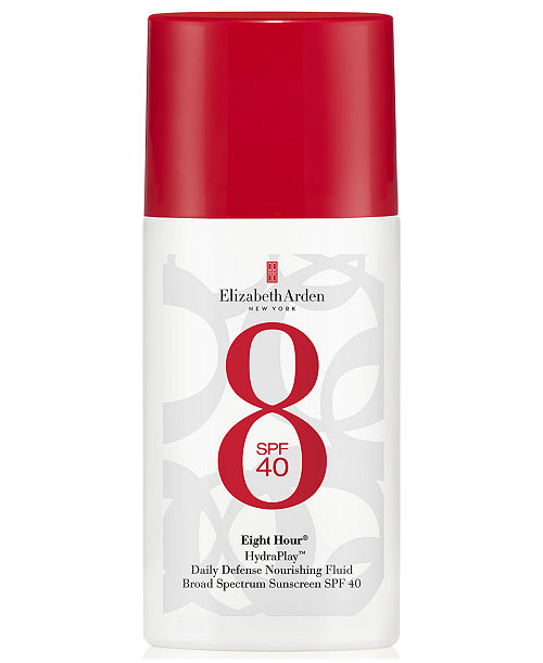 Eight Hour HydraPlay Daily Defense Nourishing Fluid Broad Spectrum Sunscreen SPF 40, 1.7 oz.