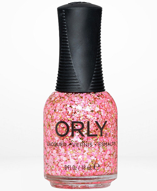 Pink Topper Sparkles with Holographic Gold