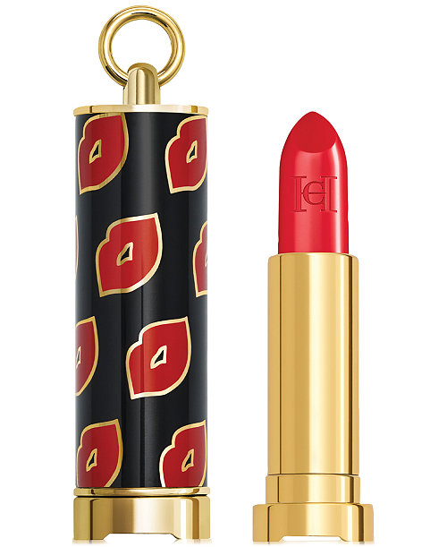 Fabulous Kiss Satin Refillable Lipstick & Kiss Of Luck Lipstick Cap