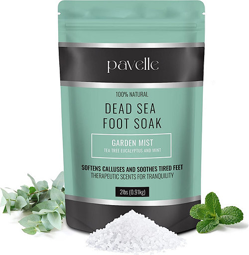 Foot Salts for Foot Bath, Dead Sea Salt Spa, Garden Mist