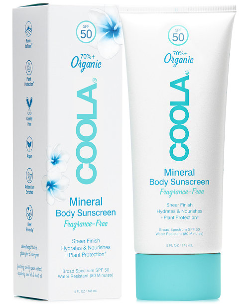 Fragrance-Free Mineral Body Sunscreen SPF 50, 5-oz.