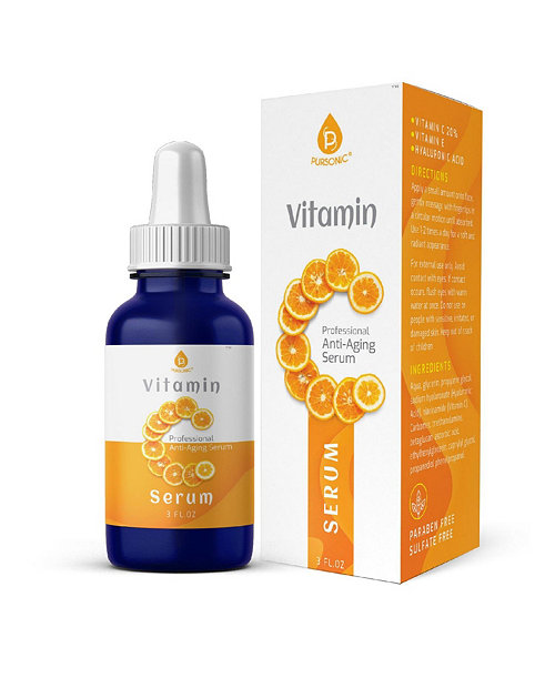 Vitamin C Serum, 20% is a high potency Best Organic Anti-Aging Moisturizer Serum for Face, Neck & Decollete and Eye Treatment ( 4 fl. oz)