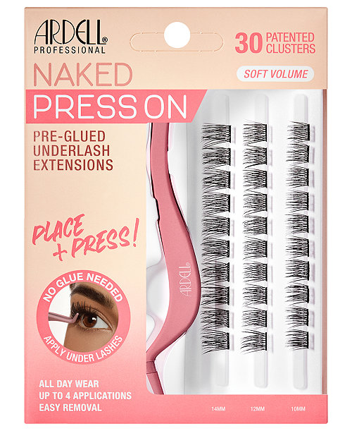 Naked Press On Pre-Glued Underlash False Lash Extensions