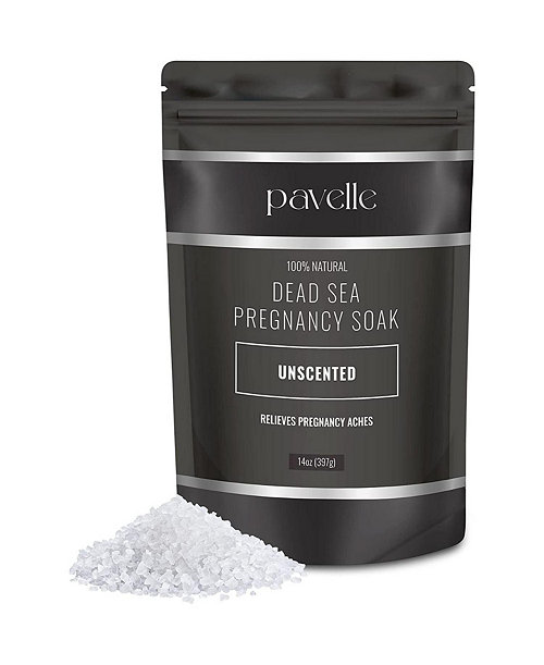 Dead Sea Pregnancy Flakes and Salt Bath, Unscented
