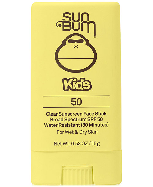 -Kids Sunscreen Face Stick SPF 50, 0.53 oz.