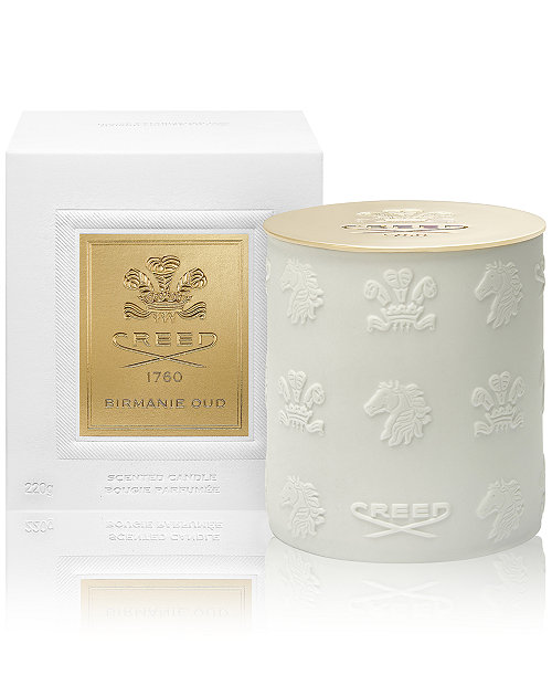 Birmanie Oud Porcelain Candle, 7.76 oz.