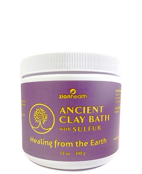 Clay Bath with Sulfur, 12 oz