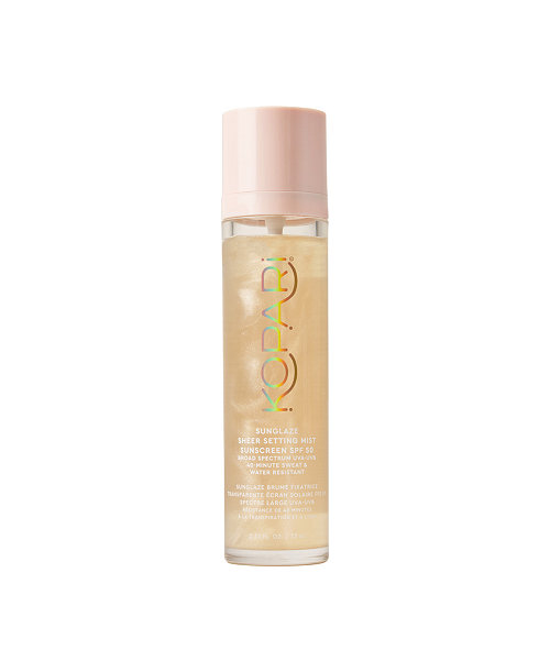 Sunglaze Sheer Setting Mist Sunscreen SPF 50, 2.53oz