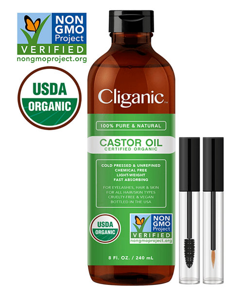 Organic Castor Oil - 8 oz
