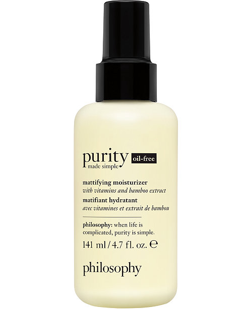 Purity Made Simple Oil-Free Mattifying Moisturizer, 4.7-oz.