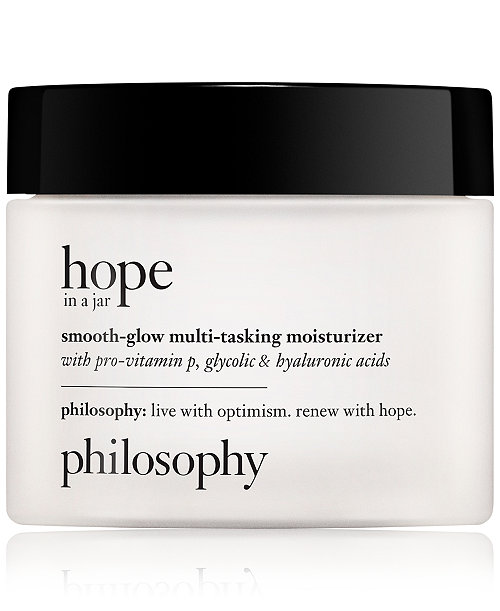 Hope In A Jar Smooth-Glow Multi-Tasking Moisturizer With Pro-Vitamin P, Glycolic & Hyaluronic Acids, 4 oz.